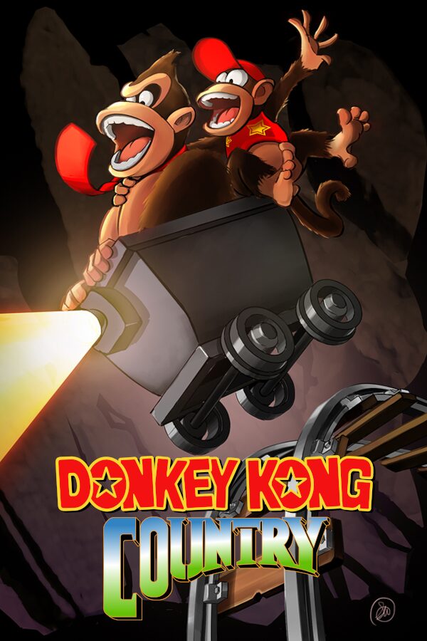 Donkey Kong Country cover art
