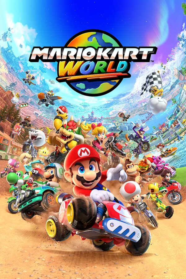 Mario Kart World cover art