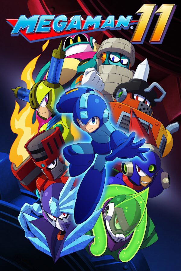 Mega Man 11 cover art