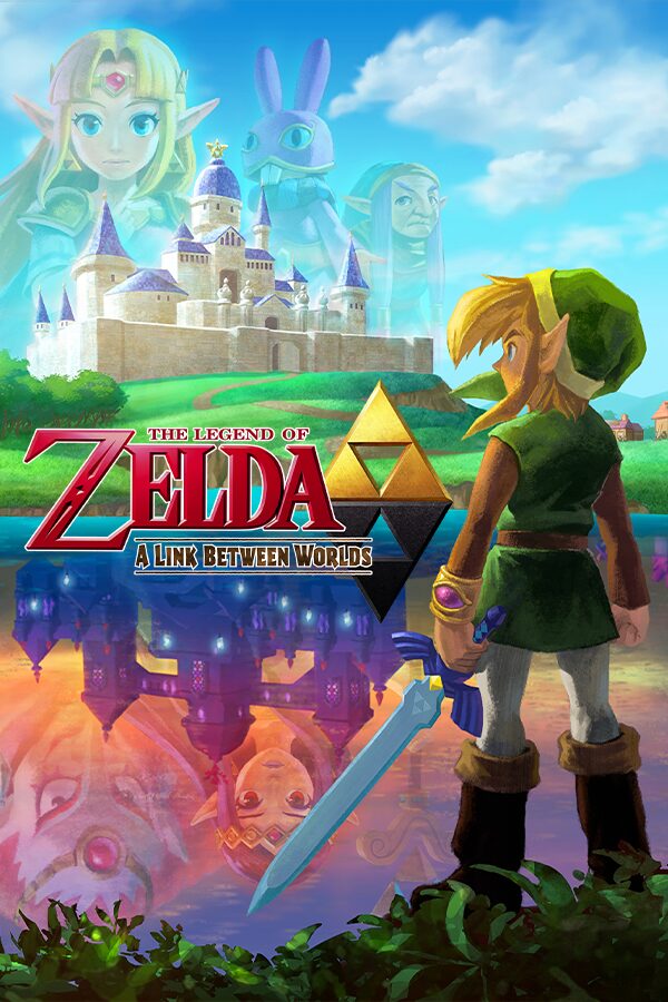 The Legend of Zelda: A Link Between Worlds cover art